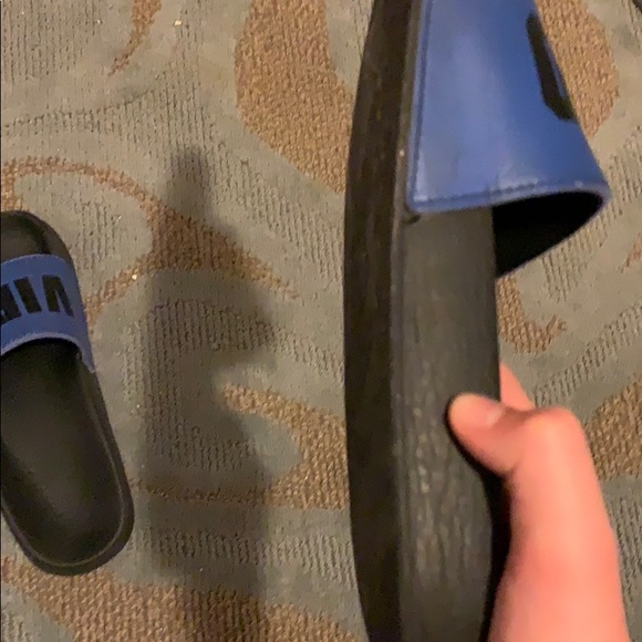 PINKVS black and blue good vibes Sandels. - Picture 3 of 4